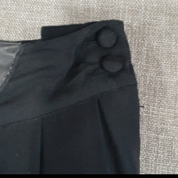 Vtg.Cedars black 100% silk skirt  size 6 - Picture 4 of 14